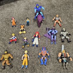 He Man & Dragon Ball Figures All For $100 OBO
