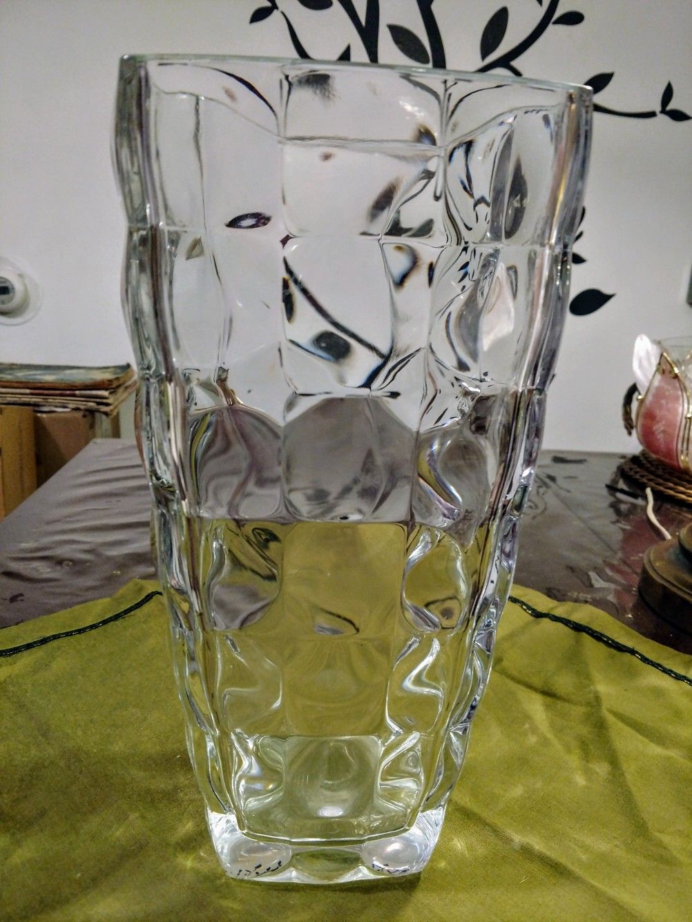 European Lead Free Crystal Vase