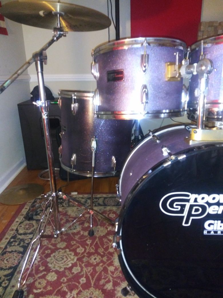 Gp Galaxy Sparkle drum set