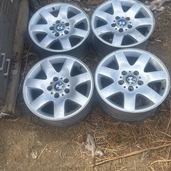 4 Wheels BMW 16” Silver 3 Series