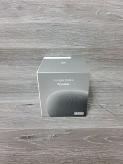 New Google home Speaker smart speaker Gemini voice assistant hazel 2026 sealed