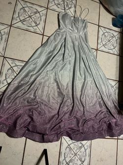prom ombre dress
