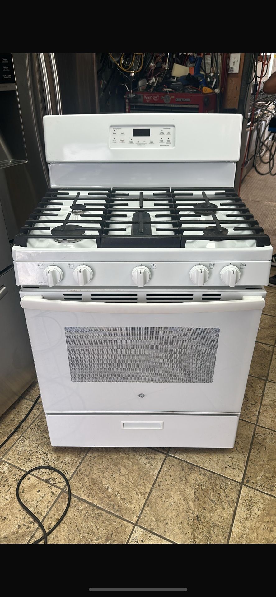 GE 30” Gas Stove