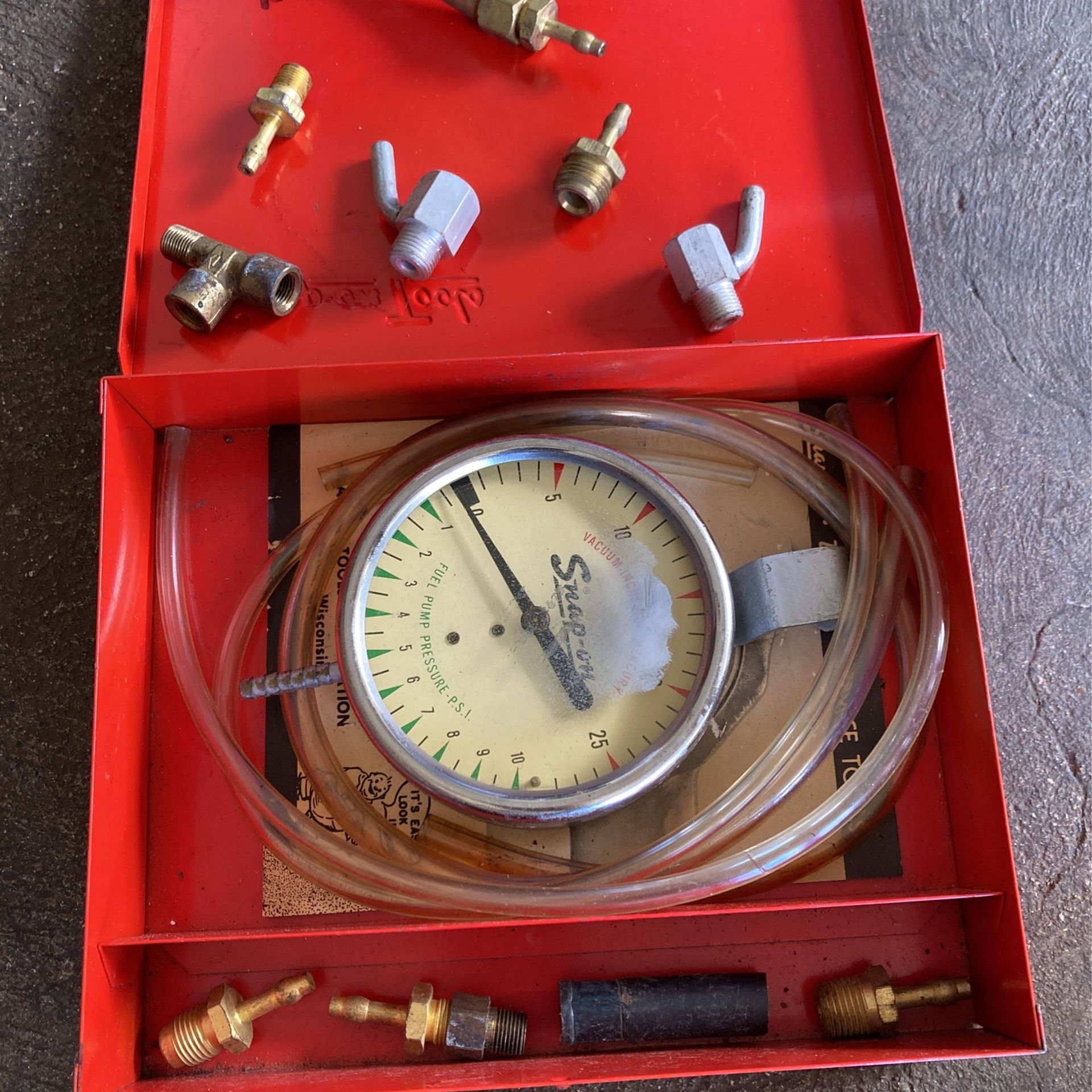 Snap-on Vacuum&Fuel Pump Gauge