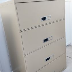 Vintage McDowell and Craig Industrial Metal File Cabinet