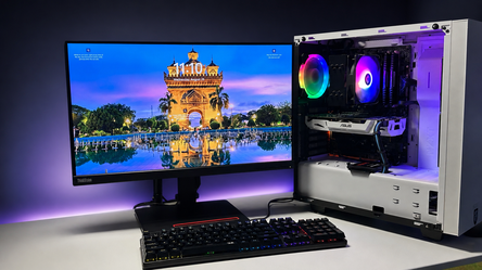 RGB Gaming PC | i7-7700K 4.7GHz | GTX 1060 | 16GB RAM |1TB HDD+128GB SSD + 24in Monitor + Keyboard