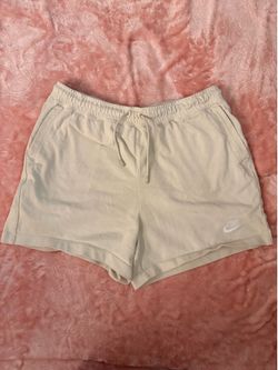 Nike white athletic shorts