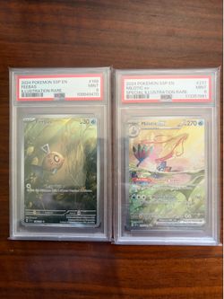 Milotic and Feebas Illustration Rare