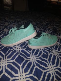 Men's air Jordan's 1 low,hyper turquoise,