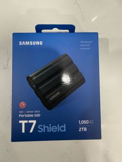 Samsung T7 Shield 2TB Portable SSD