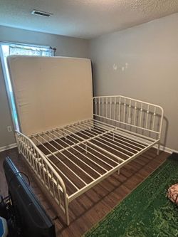 King size bed frame