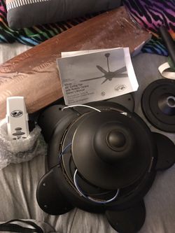 Brand new 68" Hampton bay ceiling fan