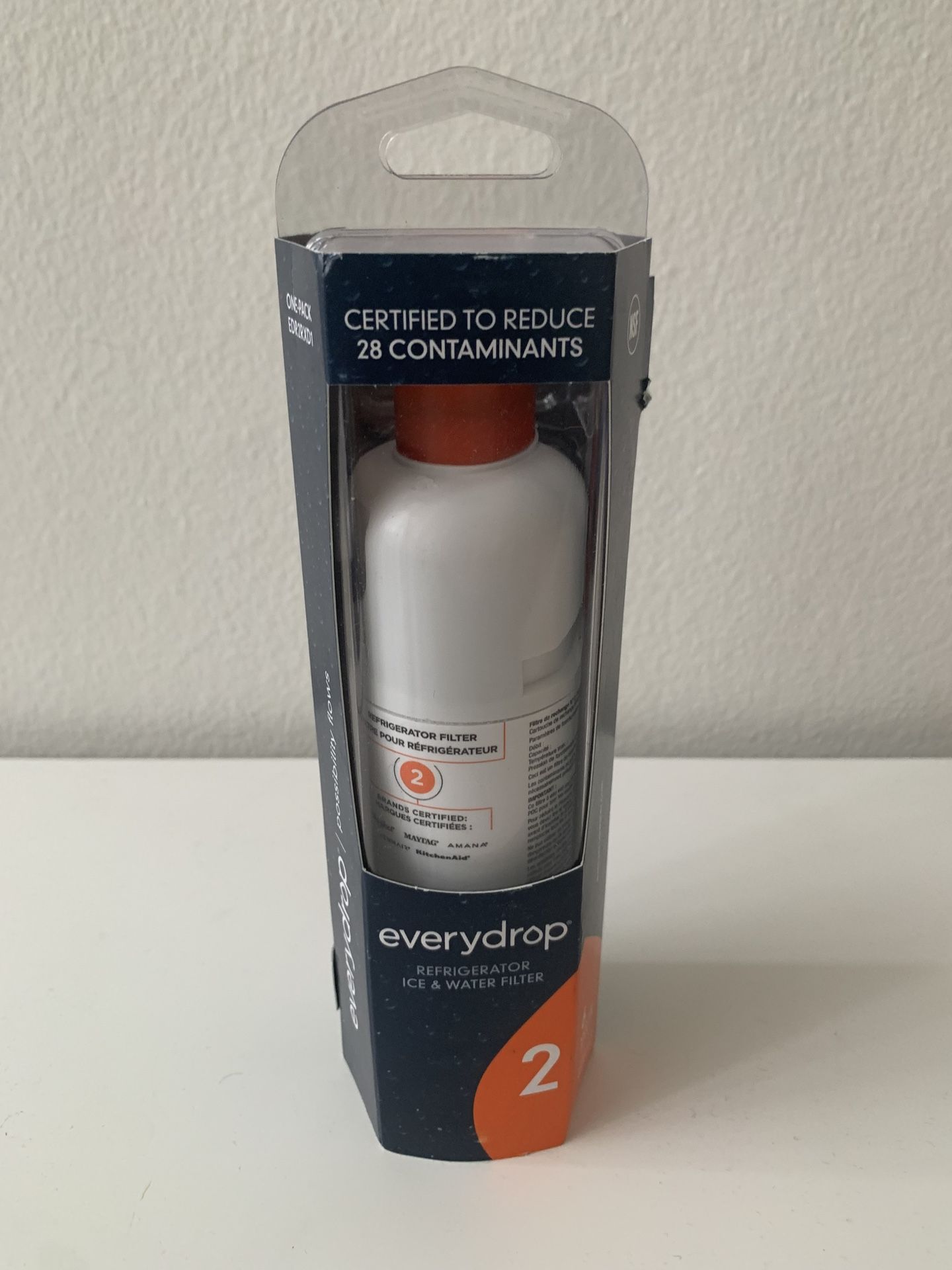 Everydrop by Whirlpool Ice and Water Refrigerator Filter 2 - Brand New and Free Shipping