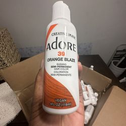 Hair Color - Orange Blaze -100