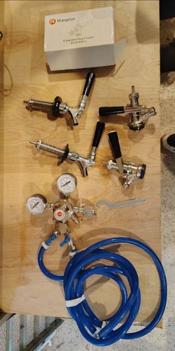 Kegerator Parts, Regulator, Couplers, Faucets
