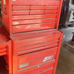 Snap on toolbox for units