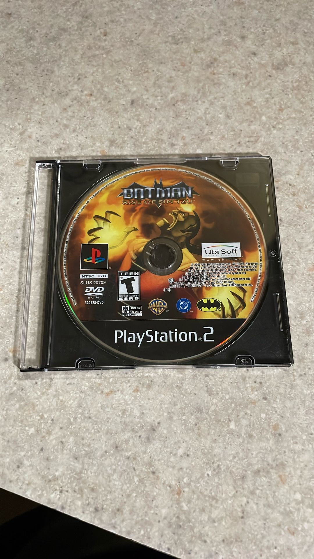 Batman Rise Of Sin Tzu PS2