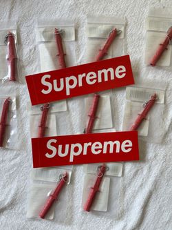 Supreme emergency whistle keychain