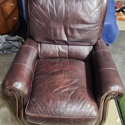 Leather Recliner Chair