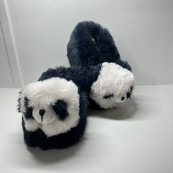 Pottery Barn Kids size medium panda slippers Small size 