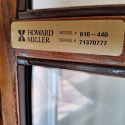 Howard Miller/clock