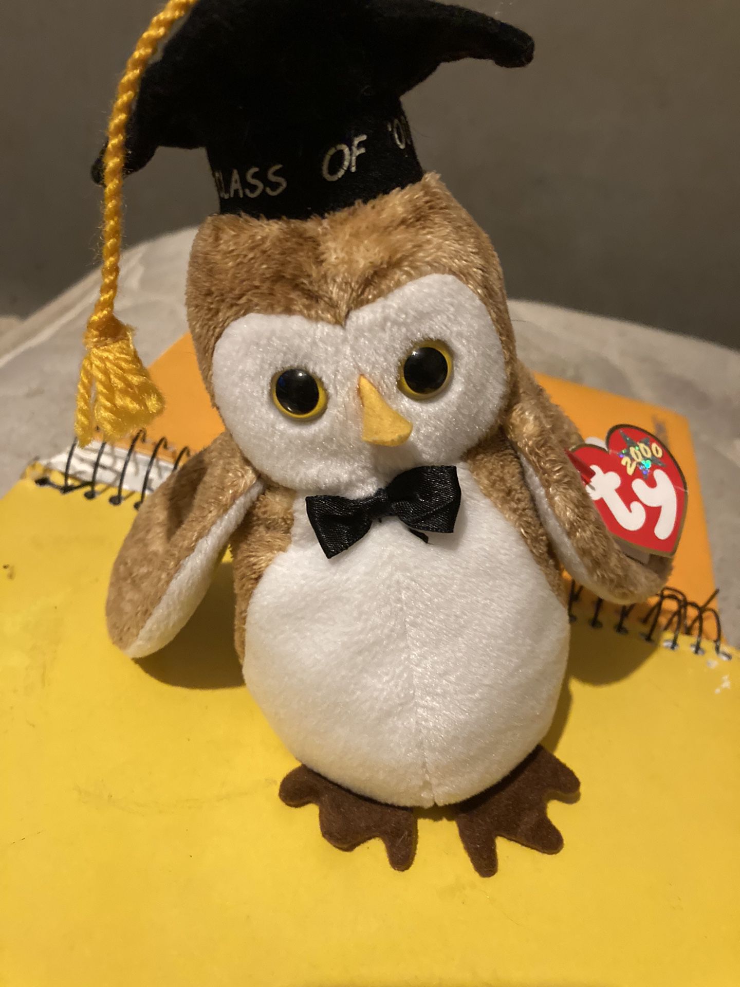 Wisest The Owl Rare Beanie Baby