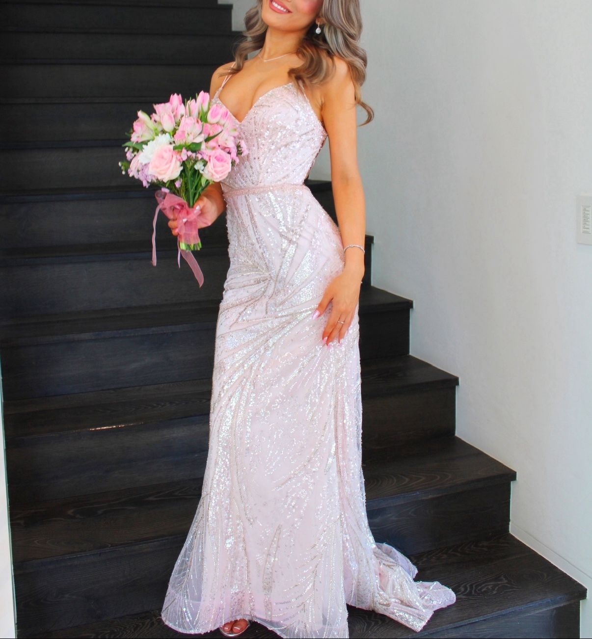 chinese dress ladies Latin-Rhythm Dress | Pink