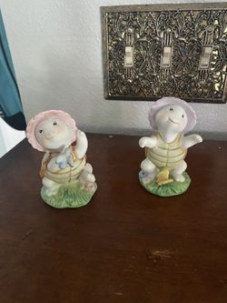 Turtle Homco figurines