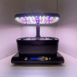 Miracle-Gro Smart Countertop 6 Pod AeroGarden Harvest LED 100641-BLK Tested