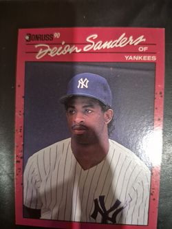 Deion Sanders of YANKEES