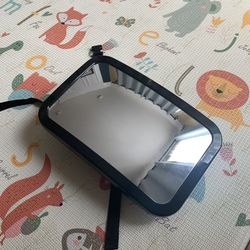 Car Baby observing mirror
