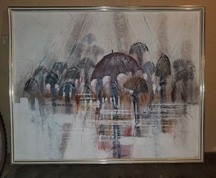 Under the Umbrella painting by Ferrante Style