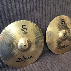 Zildjian S Series 14 Inch Mastersound Hi Hat Cymbals 