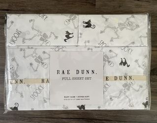 Rae Dunn Spooky Sheets Set Full Size
