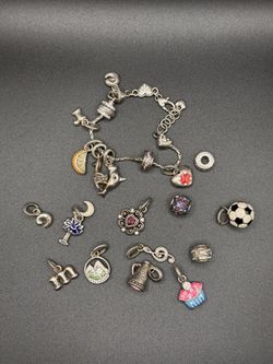 Brighton Charm Bracelet and Charms