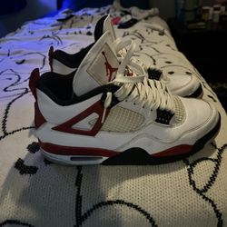 Jordan 4. Red Cement Size 10