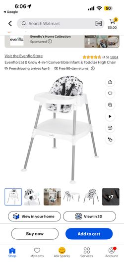High Chair Detachable 