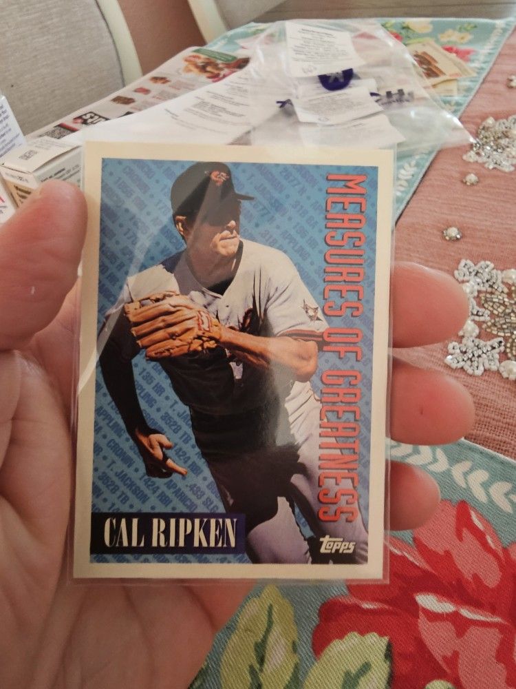 Cal Ripken Jr. Baseball Cards Lot