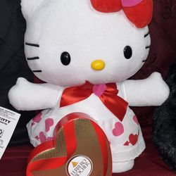 big hello kitty greeter Valentines gift 