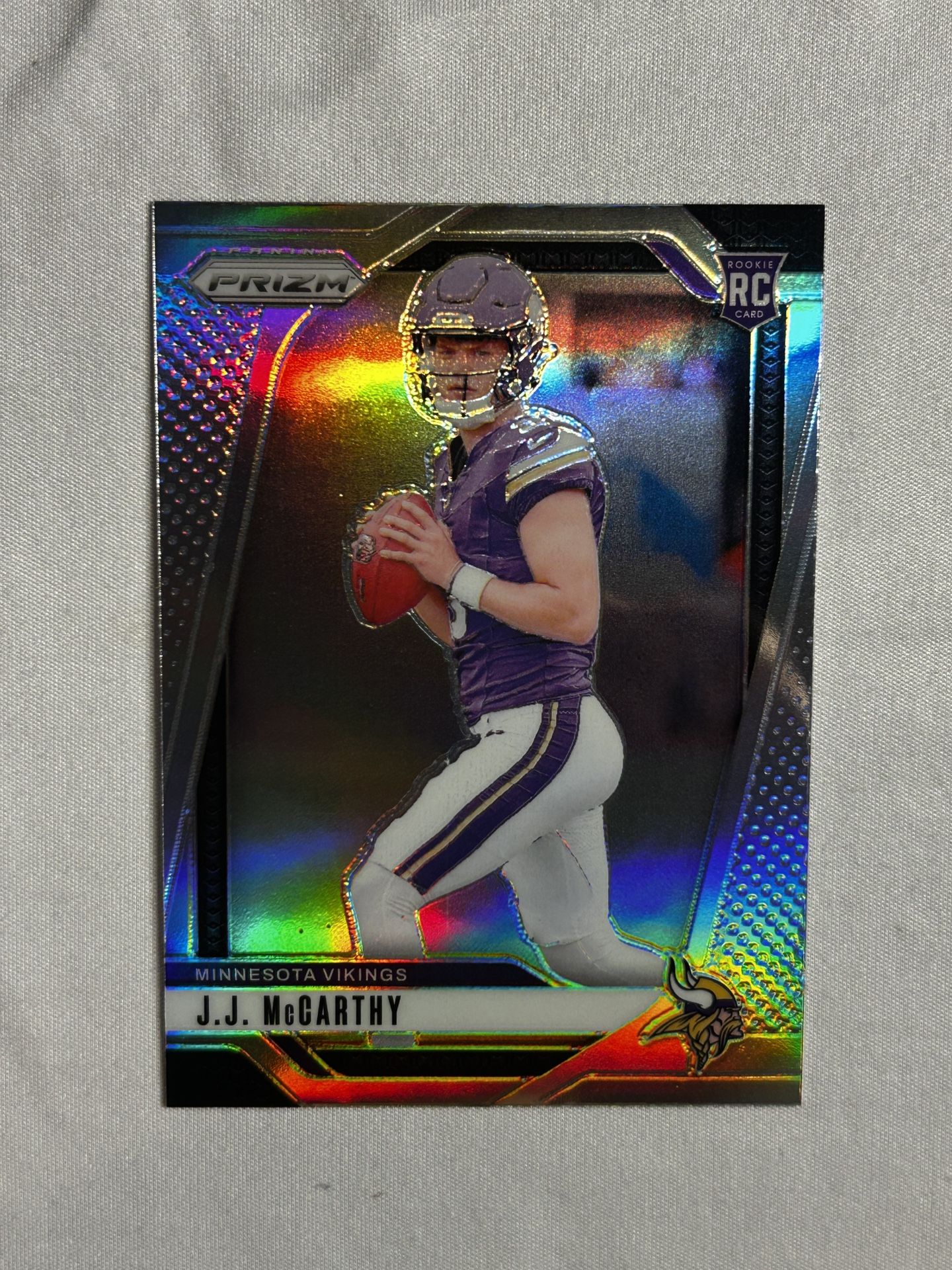 2024 Prizm JJ McCarthy Silver Prizm #400