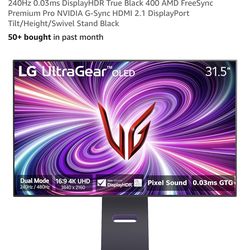 LG OLED 4k @240hz