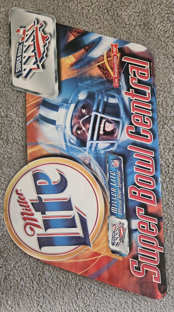 Miller Lite Metal Sign