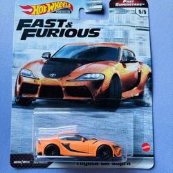 Hot Wheels Fast & Furious Toyota GR Supra