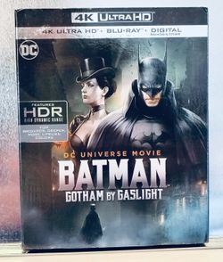 BATMAN : GOTHAM BY GASLIGHT- 4K ULTRA HD + BLU RAY + Digital