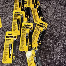 Dewalt Socket Adapters 3/8” 