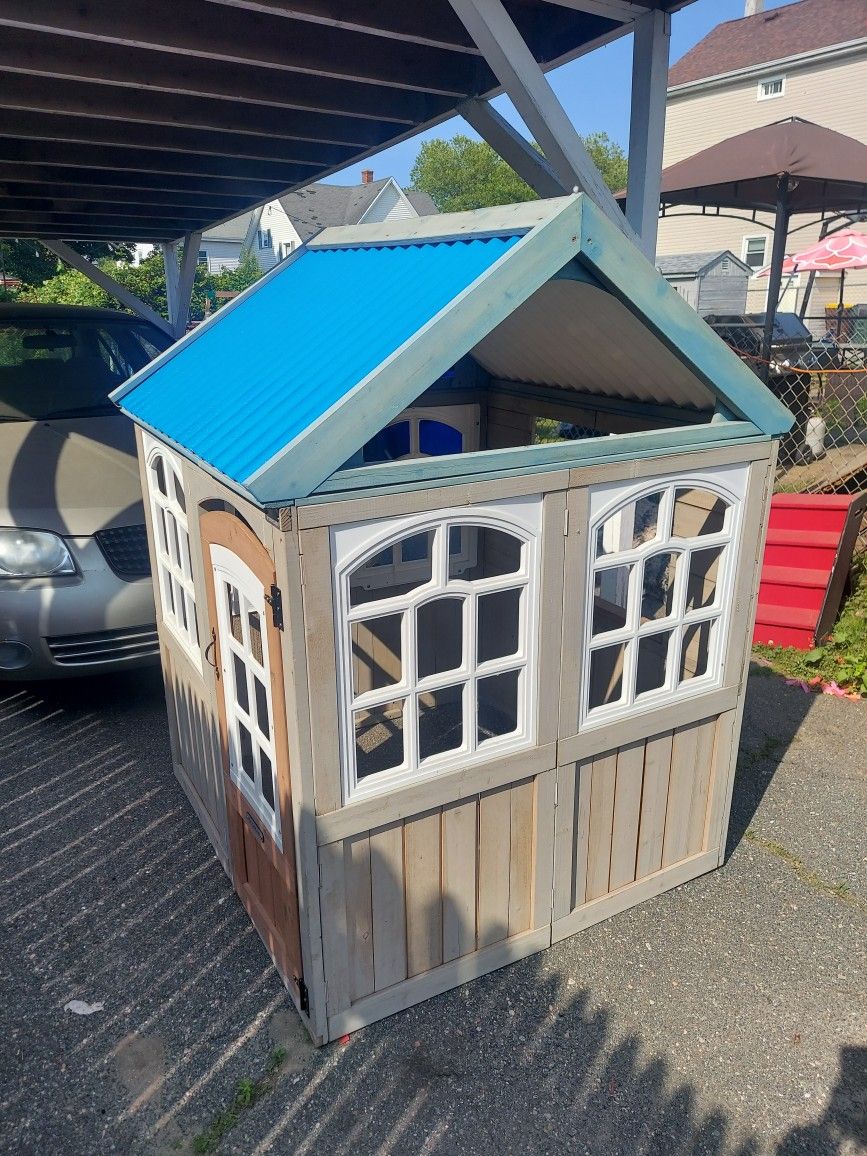 Kid craft kids outdoor playhouse
