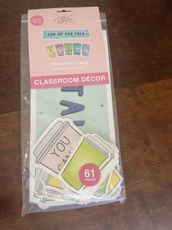 Classroom decor (coffee themed)