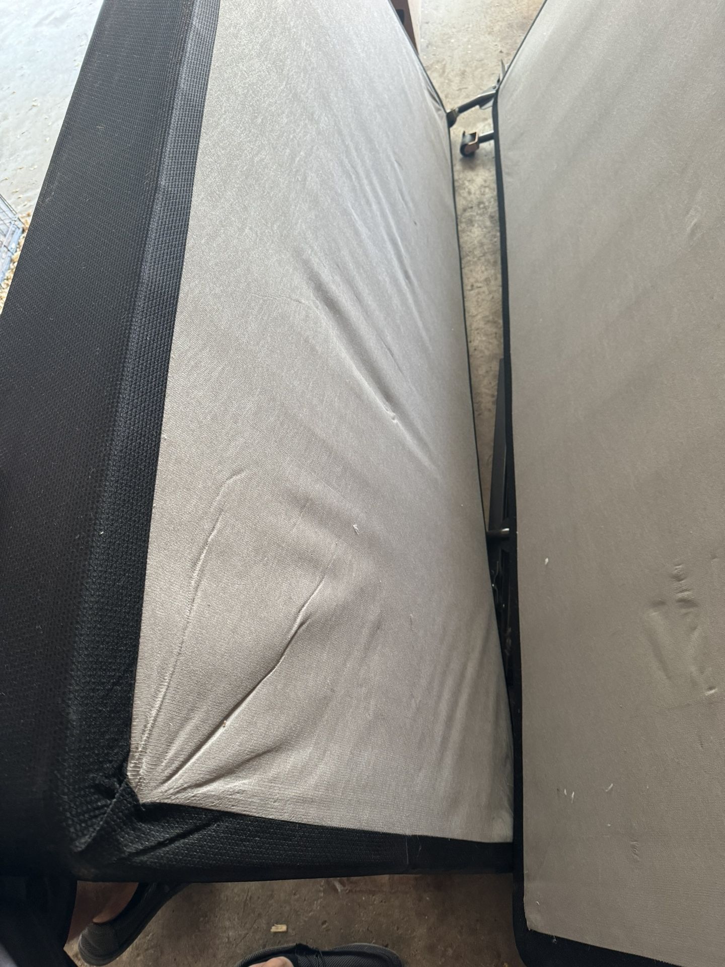 King Size Box Spring And Bed Frame