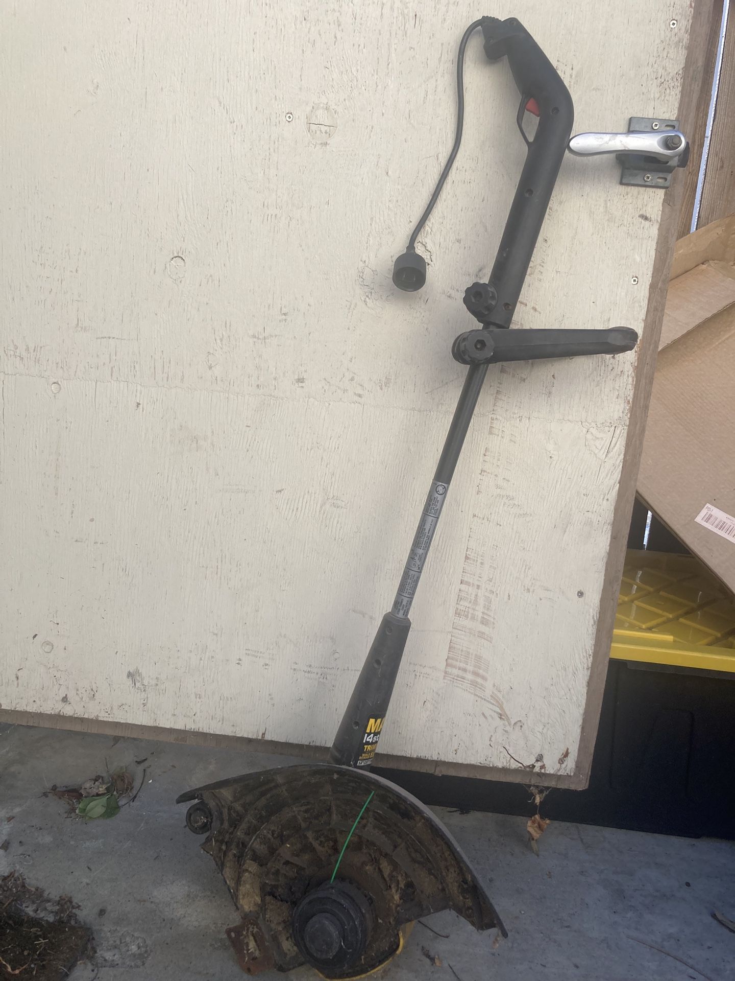 MAC 4ste-II TRIMMER WALK BEHIND EDGER 14" CUTTING PATH