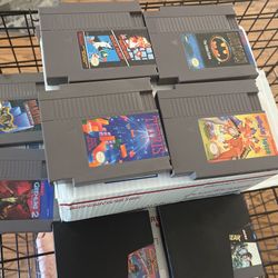 Nintendo Classic Game cartridges